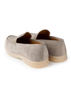 Low Suede Loafers