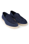 Low Suede Loafers