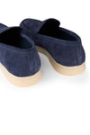 Low Suede Loafers