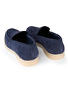 Low Suede Loafers