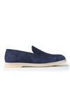 Low Suede Loafers