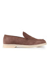 Low Suede Loafers