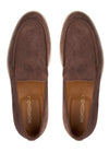 Low Suede Loafers