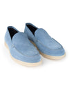 Low Suede Loafers