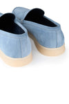 Low Suede Loafers