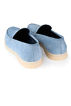 Low Suede Loafers