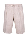 Linen Pleated Shorts