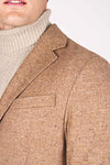 Unstructured Wool & Cashmere Single-Breasted Jacket