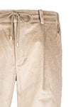 Corduroy Drawstring Trousers