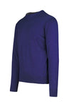 Wool & Cashmere Blend Crew-Neck Sweater