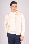 Buttoned Retained-Stitch Cardigan