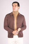 Buttoned Retained-Stitch Cardigan