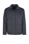 Reversible Double-Face Wool-Blend Jacket