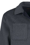 Reversible Double-Face Wool-Blend Jacket