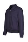 Unlined Double-Cloth  Wool & Cashmere Zip Jacket