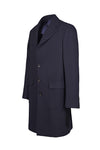 Unlined Singlebreasted Pure Cashmere Wool Coat