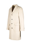 Unlined Single-Breasted Wool & Cashmere Coat