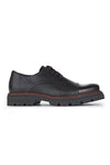 Lug Sole Leather Derby Shoes