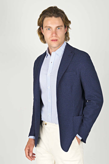 Birdseye Cotton Blend Jacket