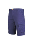 Piquet Cotton Cargo Shorts