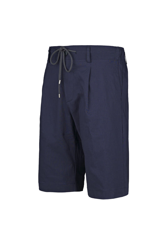 Drawstring Shorts with Pinces