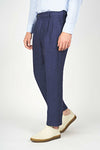 Double Pleats Linen Trousers