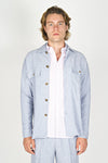 Linen & Cotton Shirt Jacket