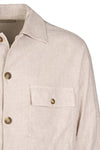 Linen & Cotton Shirt Jacket