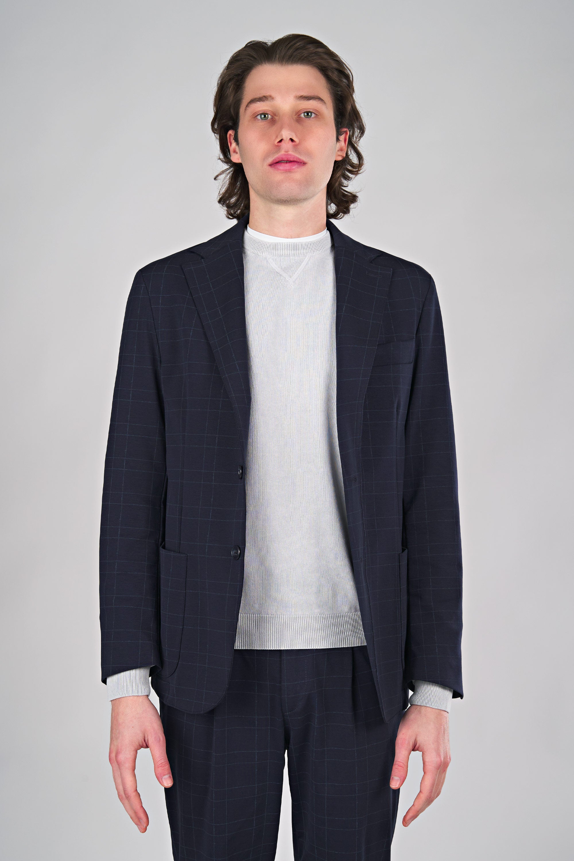 MONTEZEMOLO - Madras Check Pattern ZMART Jacket